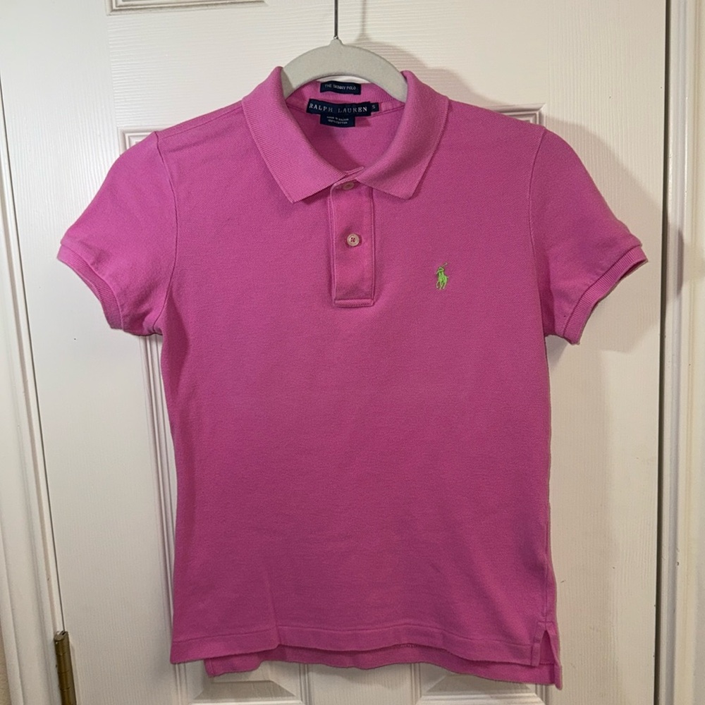 Ralph Lauren small pink polo